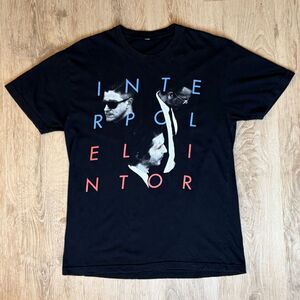 Interpol El Pintor North American Tour T-Shirt 2015 Black Small Band Tee